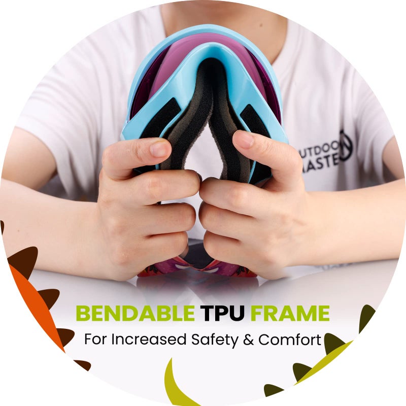 OutdoorMaster Kids Ski Goggles, Snow Goggles for Boys & Girls with 100% UV Protection - VLT 46.1% - Image 5